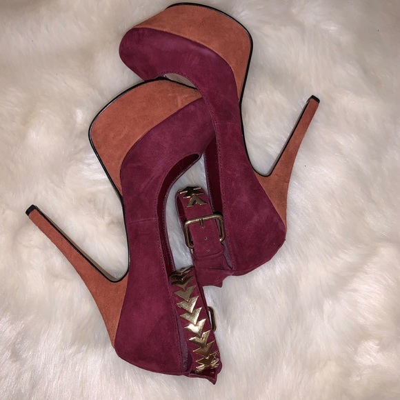 H by Halston Elsie Multi Kidsuede Pumps - Picture 5 of 8